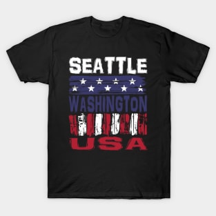 Seattle Washington USA T-Shirt T-Shirt
